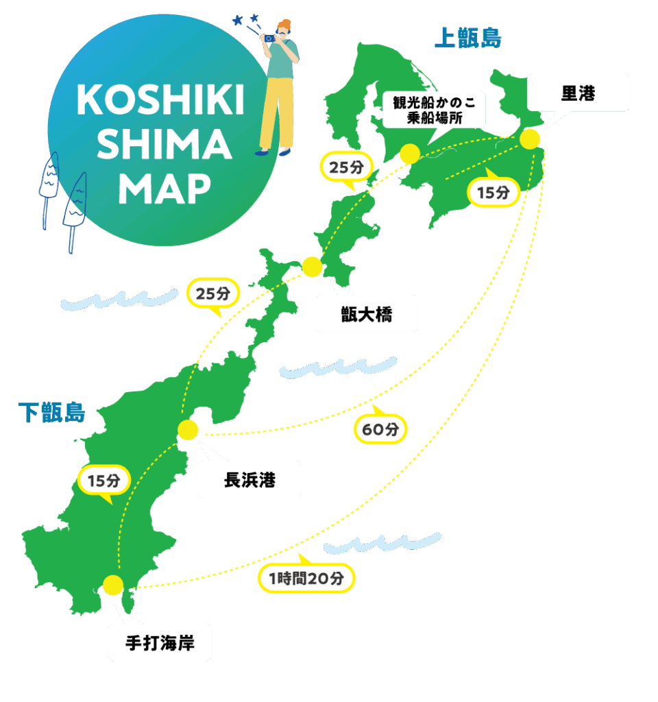甑島マップ